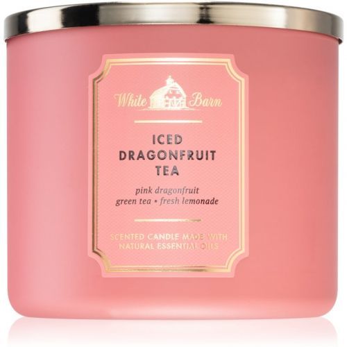 Bath & Body Works Iced Dragonfruit Tea vonná svíčka 411 g