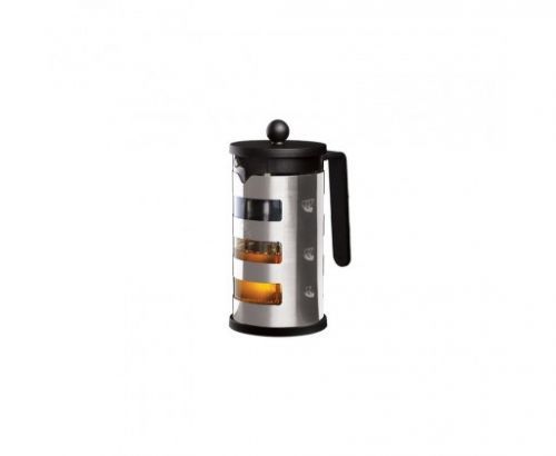 Konvice na čaj a kávu french press 600 ml Black Silver Collection