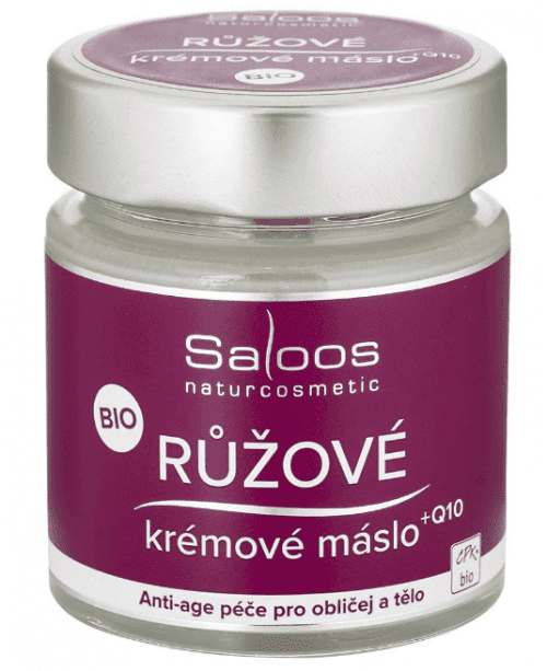 Saloos Bio růžové krémové máslo + Q10 110 ml