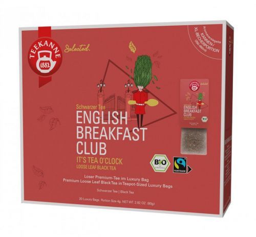 Teekanne English Breakfast Luxury Bags BIO 20x4 g