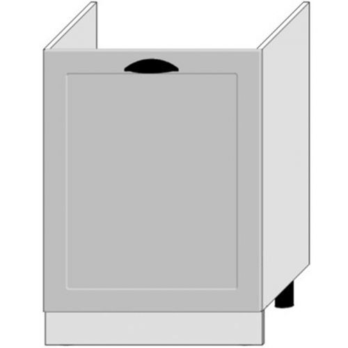 Kuchyňská Skříňka Adele D60zl Pl Šedá Mat/Bílý