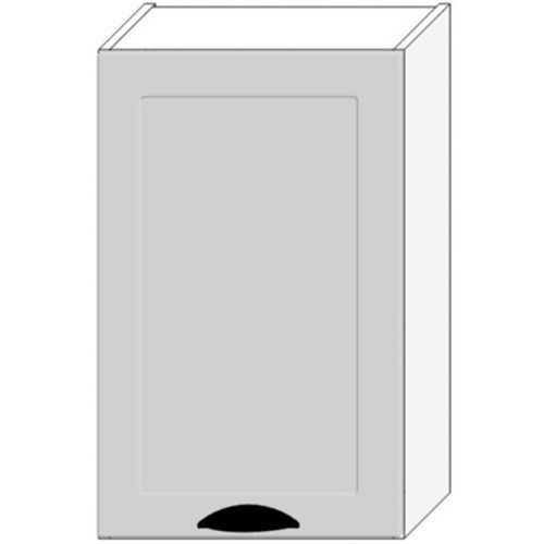 Kuchyňská Skříňka Adele W45 Pl Šedá Mat/Bílý