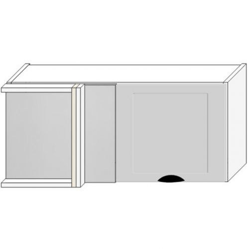 Kuchyňská Skříňka Adele Wrn36 Pl Šedá Mat/Bílý