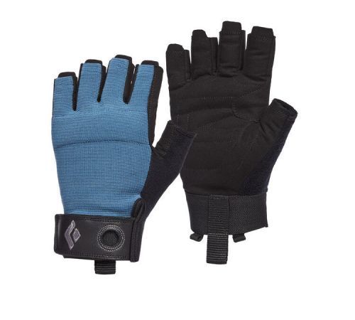 Pánské rukavice Black Diamond Crag Half-Finger Gloves Velikost rukavic: XL / Barva: modrá