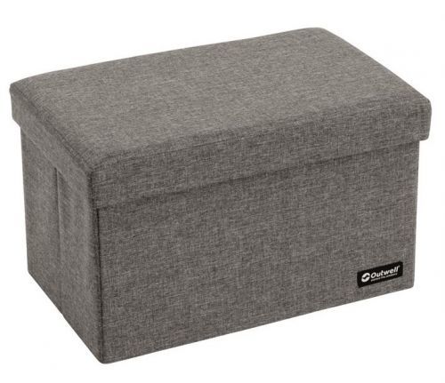 Úložný box a sedátko Outwell Cornillon L Seat & Storage Barva: šedá