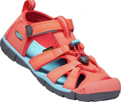Dětské sandály Keen Seacamp II CNX JR Dětské velikosti bot: 35 / Barva: oranžová