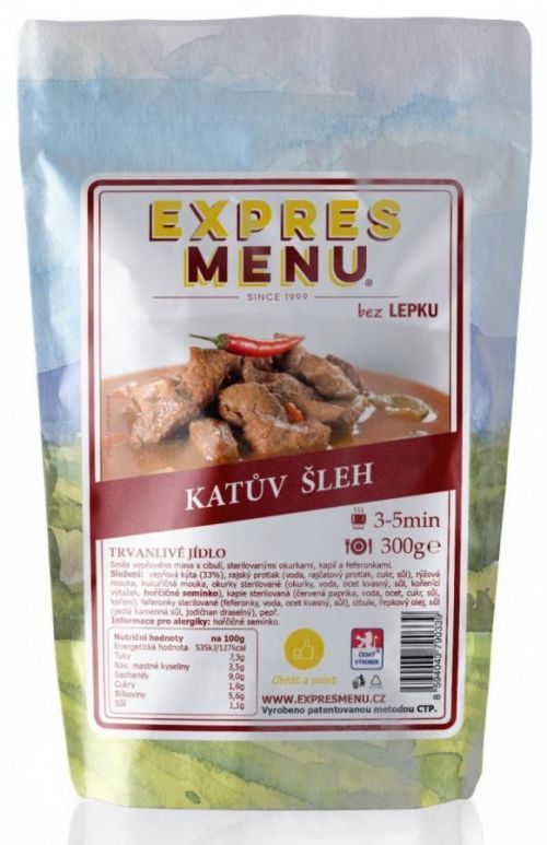 Hotové jídlo Expres menu Katův šleh 300 g