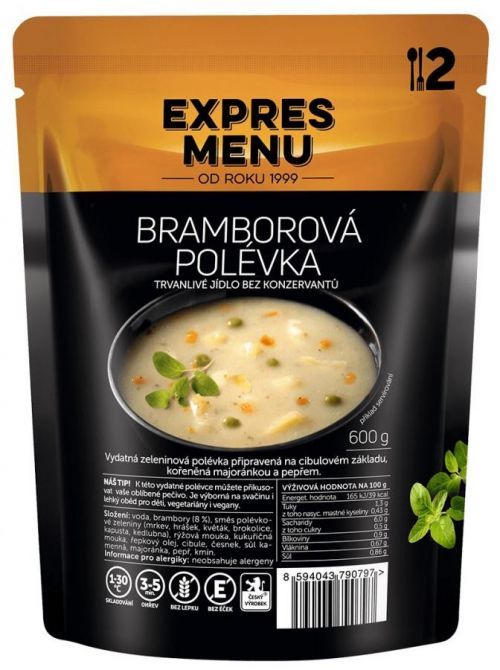 Polévka Expres menu Bramborová polévka 600 g