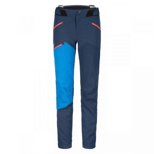 Dámské kalhoty Ortovox Westalpen Softshell Pants W Velikost: M / Barva: modrá
