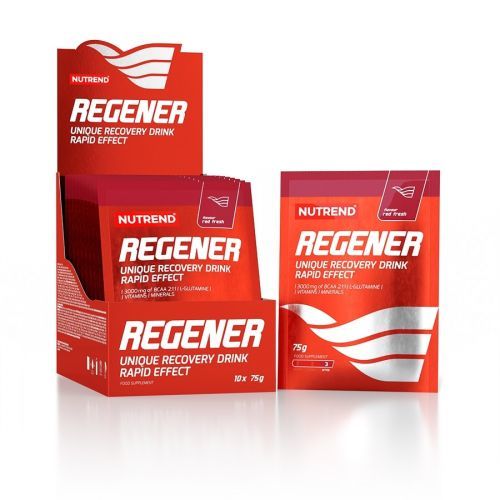 Energetický nápoj Nutrend Regener 75 g Příchuť: red fresh