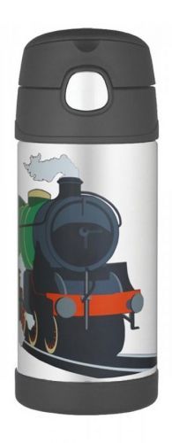 Dětská termoska Thermos Funtainer Vlak Barva: černá