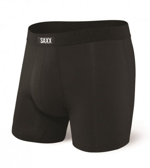 Boxerky Saxx Ultra Boxer Fly (black) Velikost: S / Barva: černá