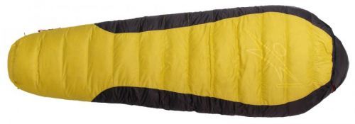 Spacák Warmpeace Viking 1200 180 cm Wide Zip: Levý / Barva: žlutá/černá