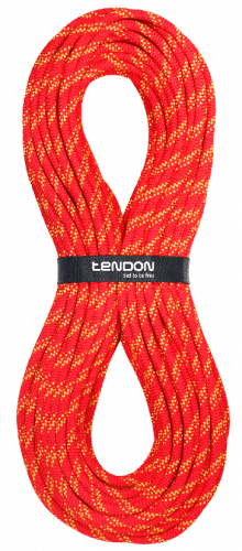 Statické lano Tendon Secure 10.5mm, 60m Barva: červená