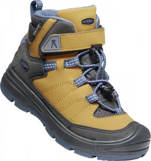 Dětské boty Keen Redwood MID WP Y Velikost bot (EU): 32-33 / Barva: žlutá