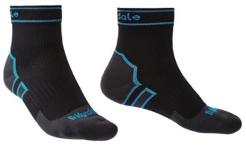 Ponožky Bridgedale Storm Sock MW Ankle Velikost ponožek: 40-43 / Barva: černá
