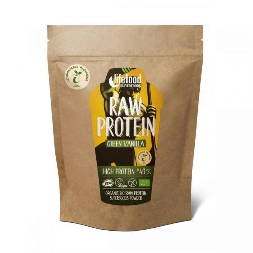 Proteinový prášek Lifefood PROTEIN BIO RAW vanilkový 450 g