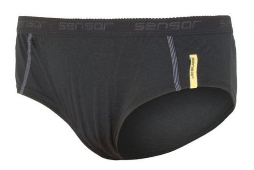 Kalhotky Sensor Merino Wool Active Velikost: XL / Barva: černá
