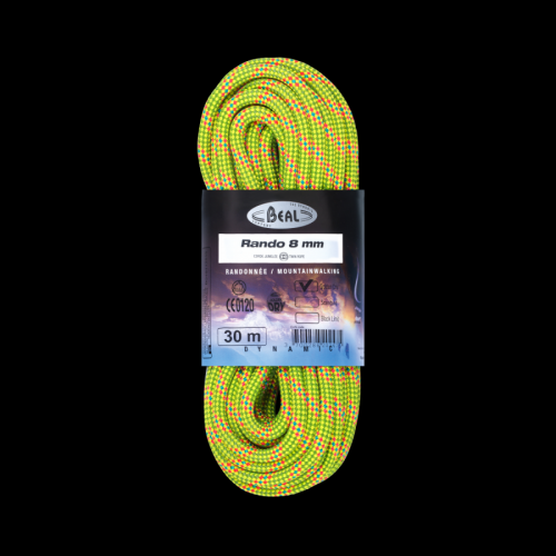 Lezecké lano Beal Rando GD 8 mm (48 m) Barva: žlutá