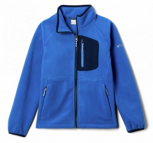 Dětská mikina Columbia Fast Trek™ III Fleece Full Zip Dětská velikost: S / Barva: modrá