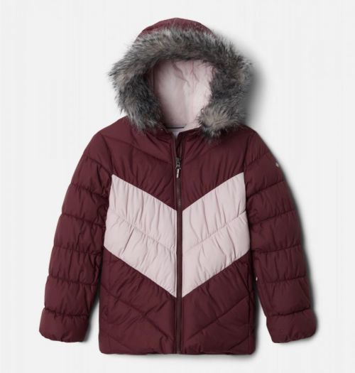 Dívčí zimní bunda Columbia Arctic Blast™ Jkt Dětská velikost: S / Barva: hnědá