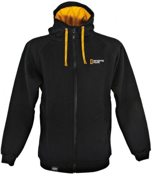 Pánská mikina Singing Rock Pánská rozepínací mikina Velikost: L / Barva: černá