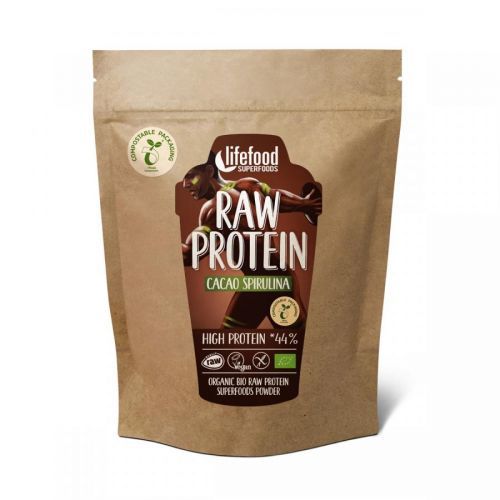 Proteinový prášek Lifefood PROTEIN BIO RAW kakaový 450g