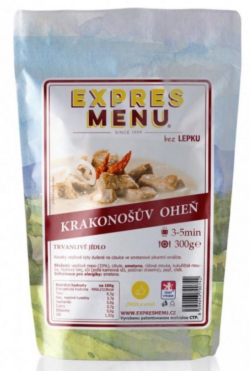 Hotové jídlo Expres menu Krakonošův oheň 300 g