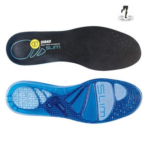 Vložky do bot Sidas Cushioning Gel Slim Velikost bot (EU): 39-41 / Barva: modrá