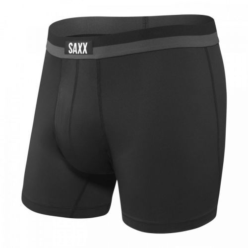 Pánské boxerky Saxx Sport Mesh BB Fly Velikost: S / Barva: černá