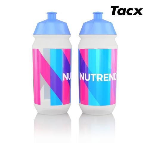 Cyklistická láhev Nutrend Láhev Tacx 0,5l Barva: modrá/růžová