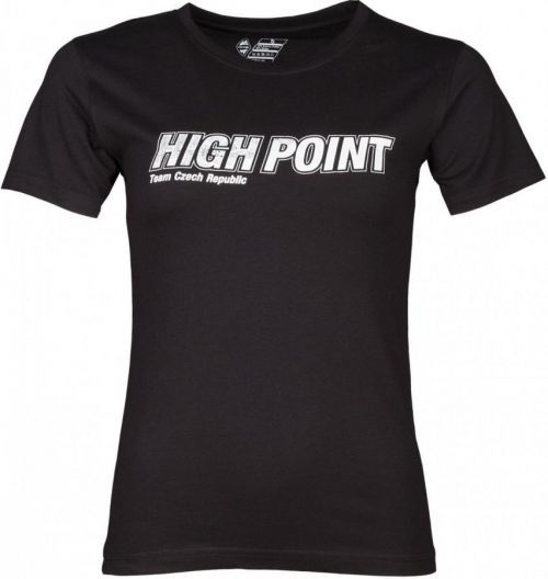Dámské triko High Point High Point T-shirt Lady Velikost: M / Barva: černá