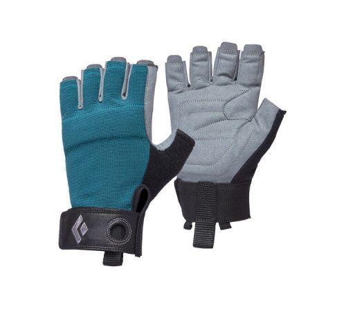 Dámské rukavice Black Diamond W'S Crag Half-Finger Gloves Velikost rukavic: XS / Barva: modrá