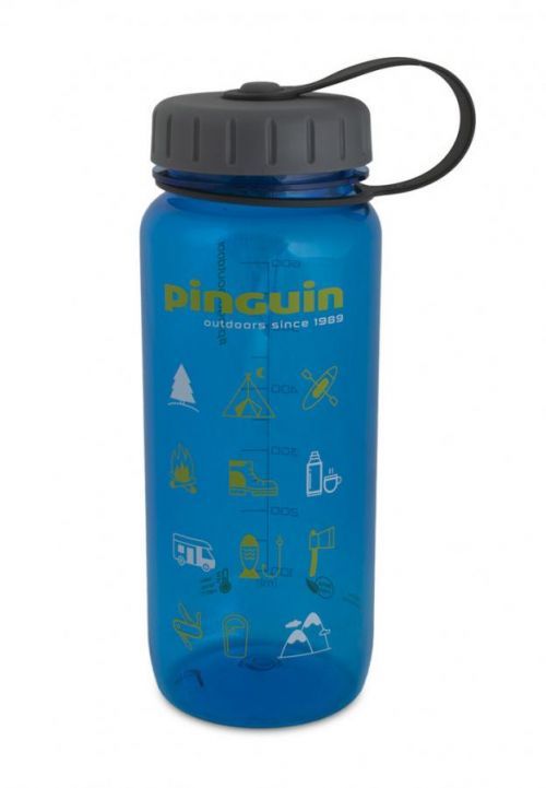 Láhev Pinguin Tritan Slim Bottle 0,65 l Barva: modrá