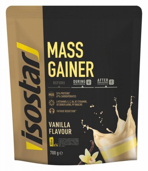 Energetický nápoj Isostar Mass Gainer 700g Příchuť: vanilka