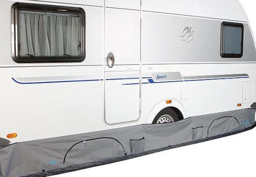 Plachta Bo-Camp Caravan draught excluder Barva: šedá