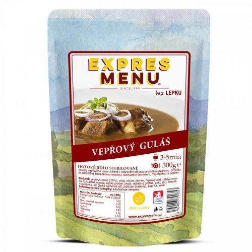 Hotové jídlo Expres menu Vepřový guláš 300 g