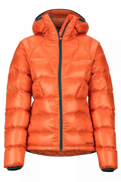 Dámská bunda Marmot Wm's Hype Down Hoody Velikost: XS / Barva: oranžová