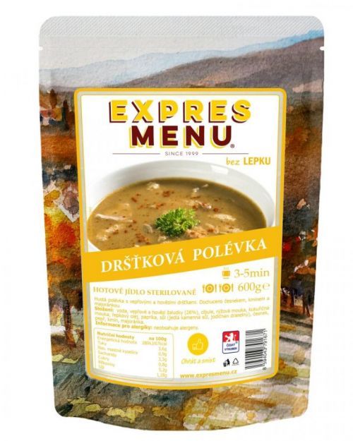 Polévka Expres menu Dršťková polévka (2 porce)