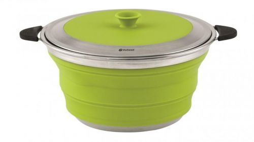 Hrnec Outwell Collaps pot with lid 2,5 l Barva: Lime Green