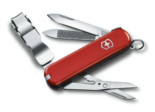 Nůž Victorinox Nail Clip 580 Barva: červená