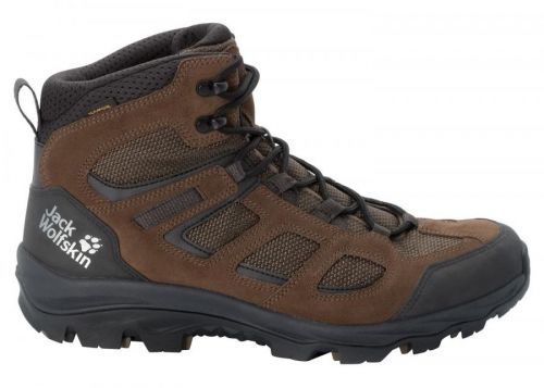 Pánské boty Jack Wolfskin Vojo 3 Texapore Mid M Velikost bot (EU): 44,5 / Barva: hnědá