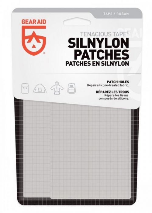 Záplaty Gear Aid Tenacious Tape® Silnylon Patch Barva: průhledná