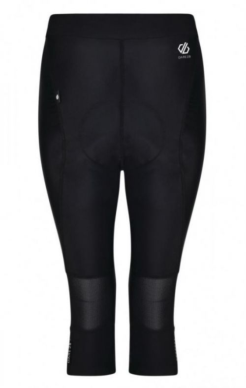 Dámské 3/4 legíny Dare 2b Worldly Capri Velikost: M / Barva: černá