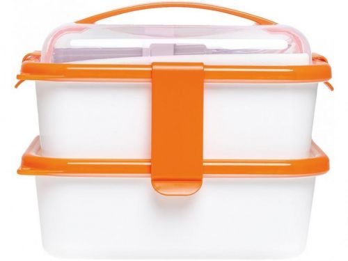 Obědový box Omada Omada Sanaliving Box Set Barva: oranžová