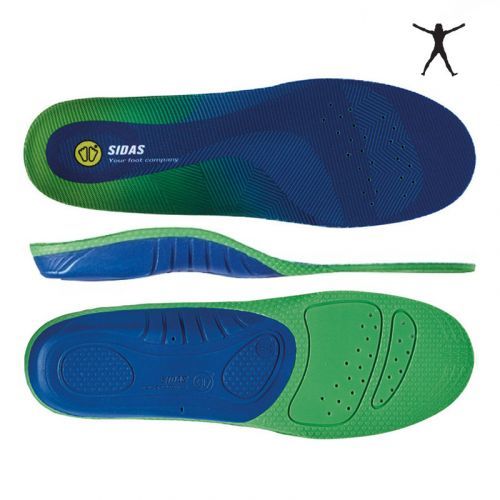 Vložky do bot Sidas Comfort 3D Velikost bot (EU): 39-41 / Barva: modrá/zelená