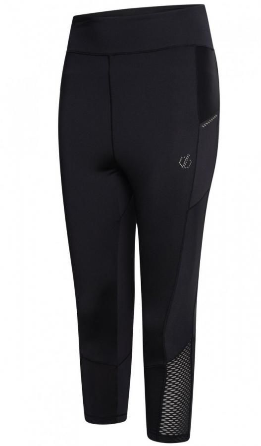 Dámské 3/4 legíny Dare 2b Shine Bright 3/4 Velikost: S / Barva: černá