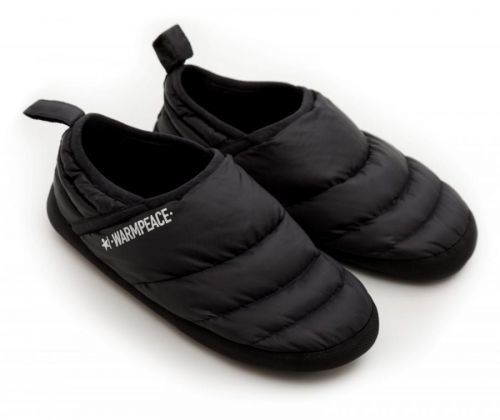 Péřové papuče Warmpeace Down Slippers Velikost bot (EU): 45-47 / Barva: černá