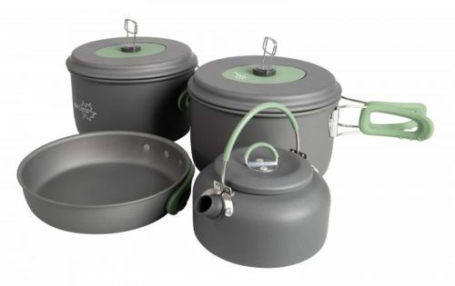 Sada nádobí Bo-Camp Explorer XL Barva: šedá