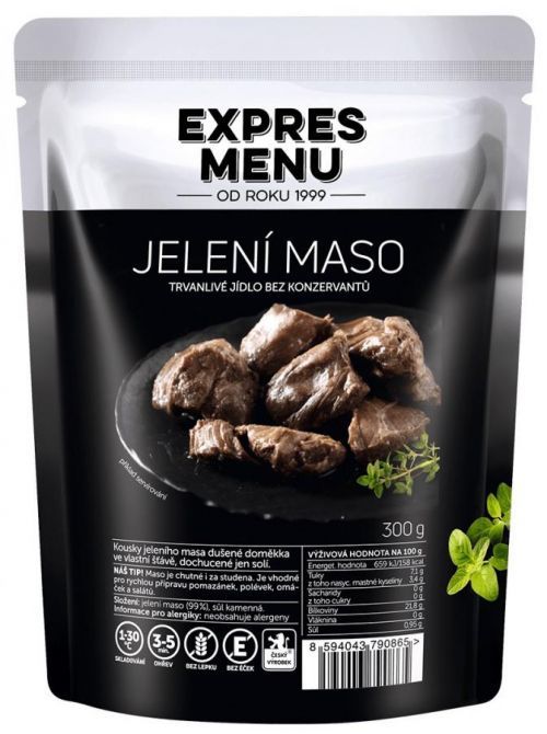 Hotové jídlo Expres menu Jelení maso 300 g